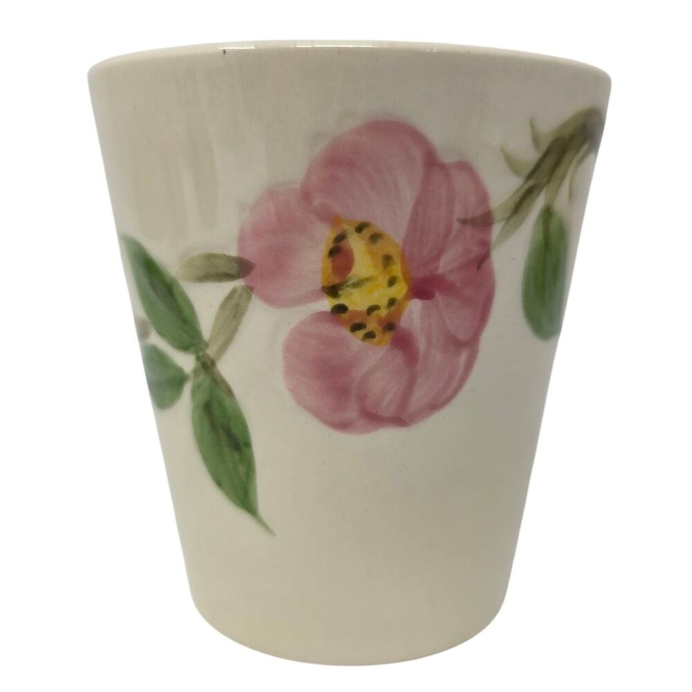 Vintage Franciscan Desert Rose Short Juice Tumbler Cup 3.25” USA